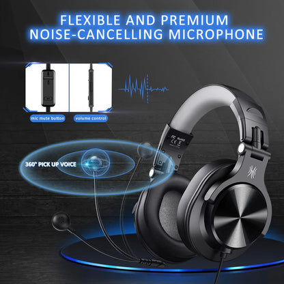 Wired Over-Ear Gaming Headset 3.5mm