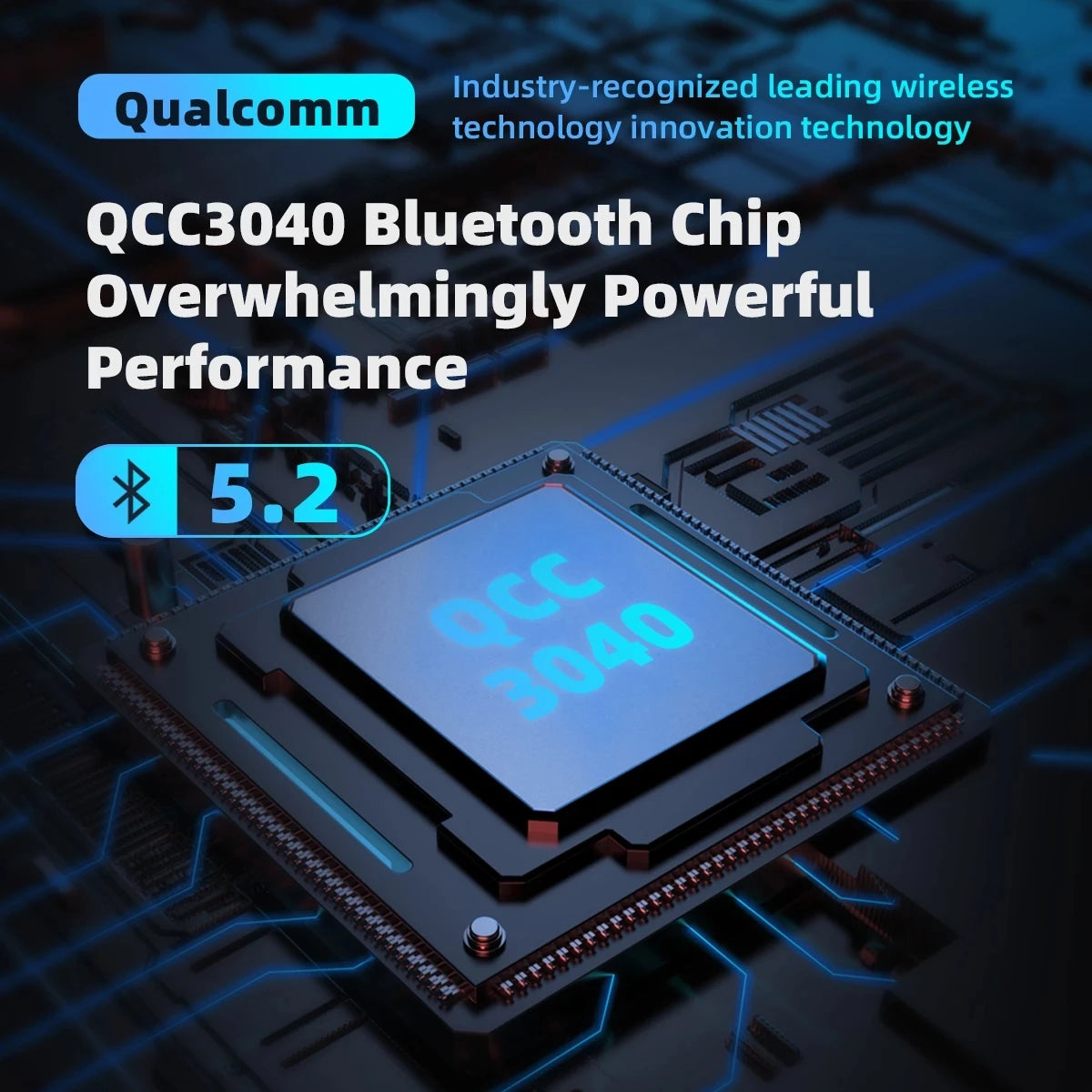 Bluetooth 5.2 Wireless Ear Hook Cable