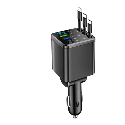 7-in-1 Retractable Car Charger