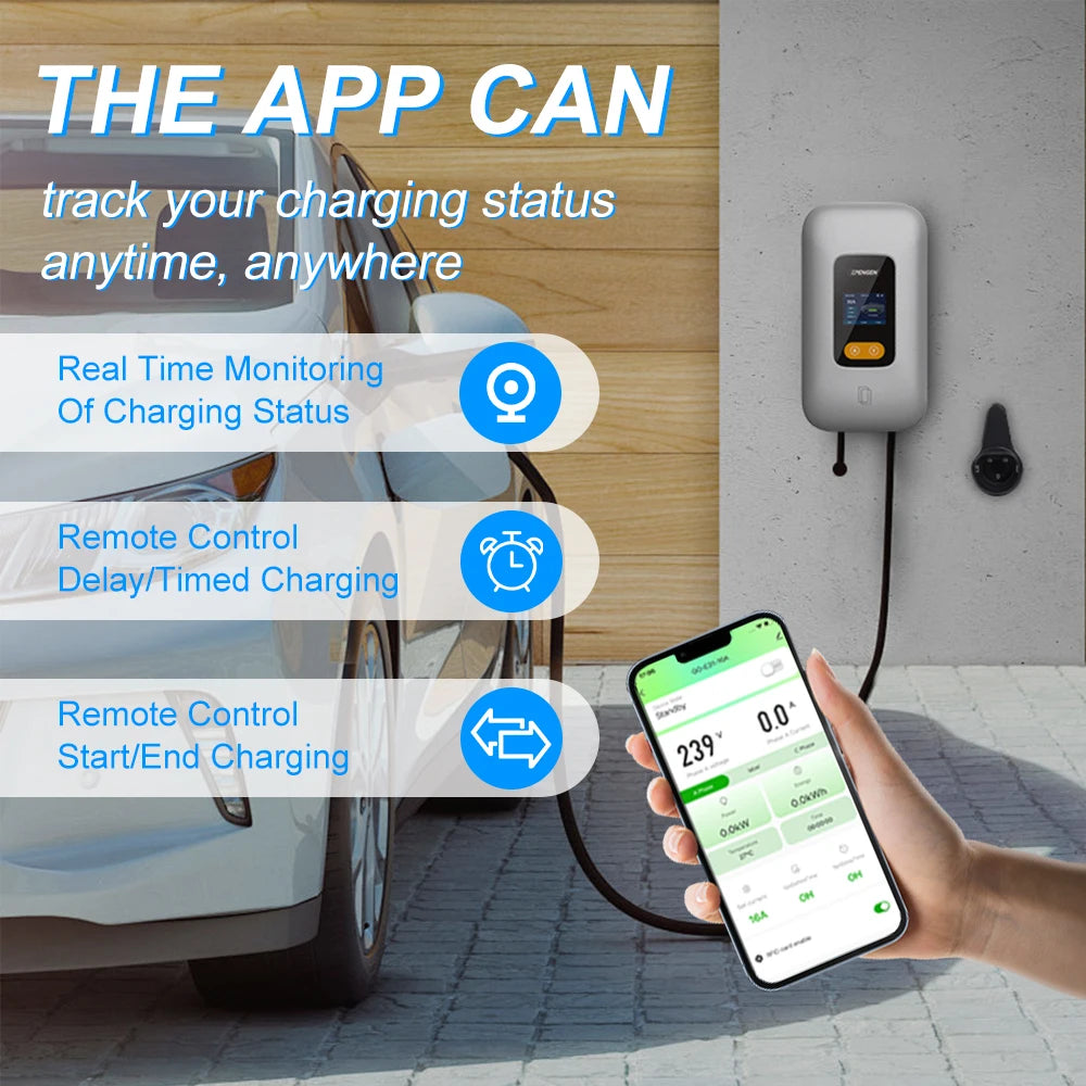 22KW 32A 3-Phase EV Charger