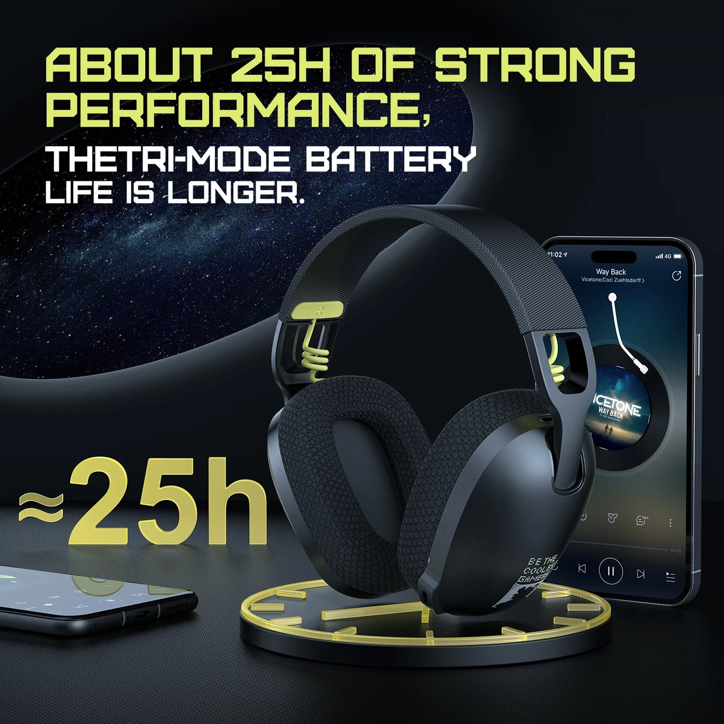 Wireless Bluetooth Gaming Headset