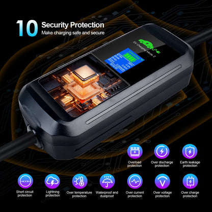 Portable 11KW EV Charger Wallbox