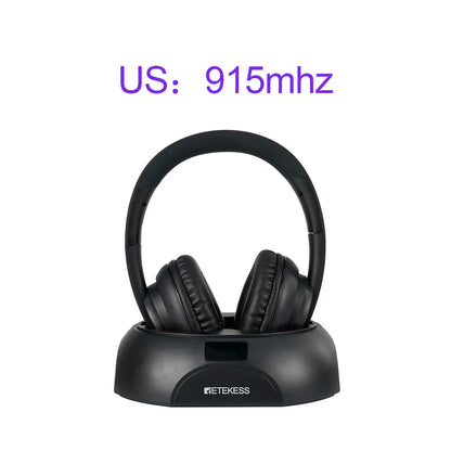 Wireless TV Headphone with Transmitter