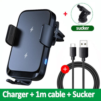 Wireless Dual Coil Car Charger