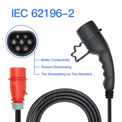 11KW 16A Portable EV Charger