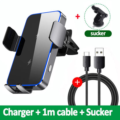 Wireless Dual Coil Car Charger