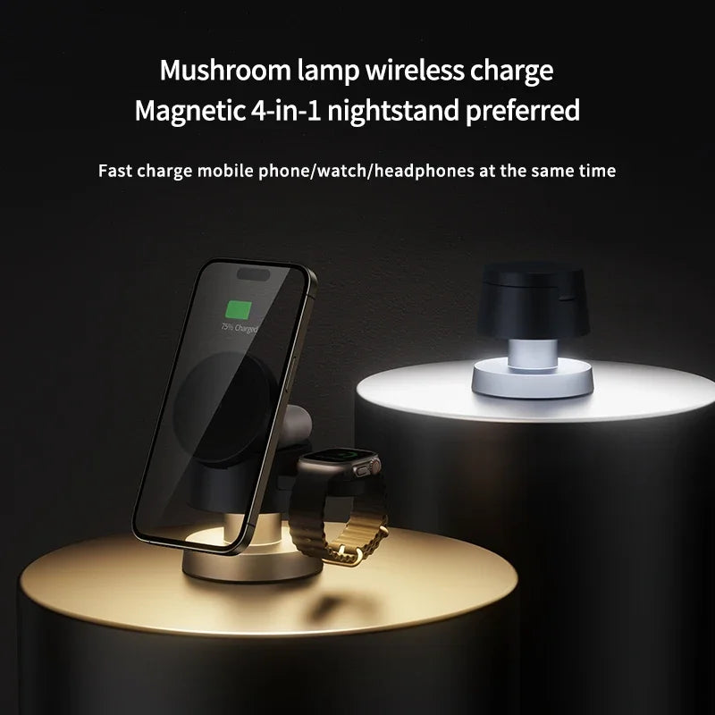 Magnetic Night Light Wireless Charger