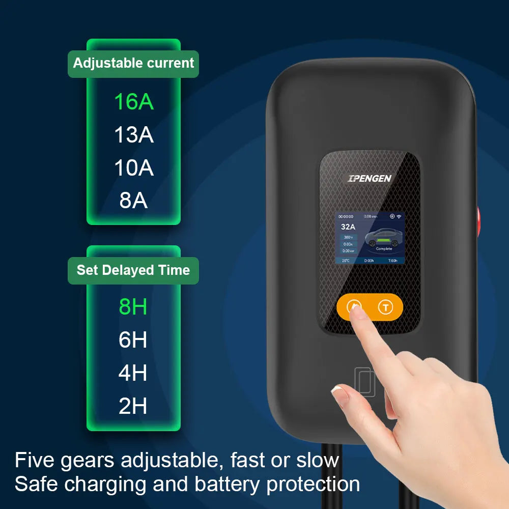 11KW 3-Phase EV Charger Station