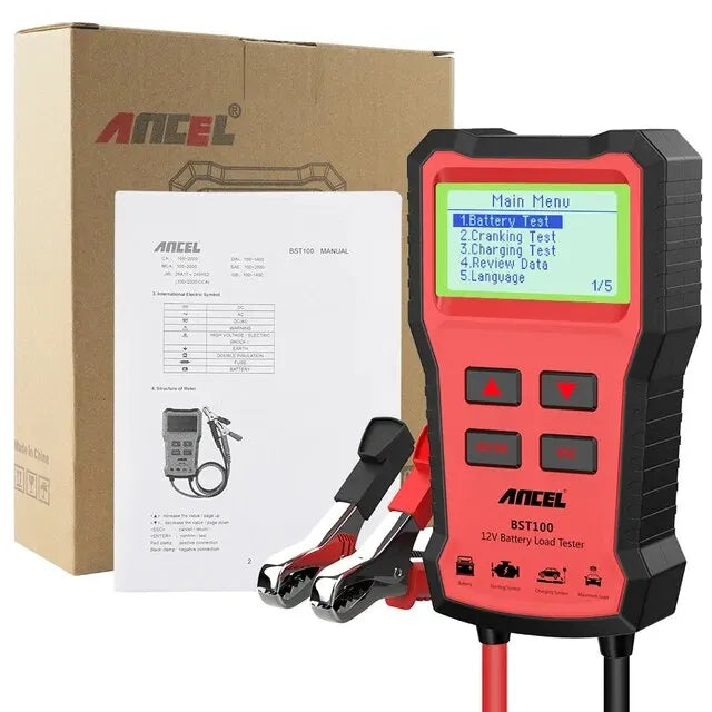 12V Car Battery Tester Analyzer