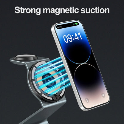 3-in-1 Magnetic Wireless Charger Stand