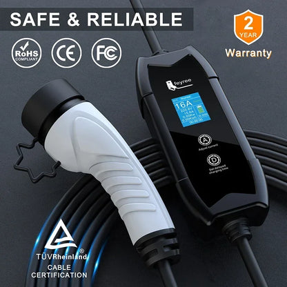 3.5KW Portable EV Charger Station