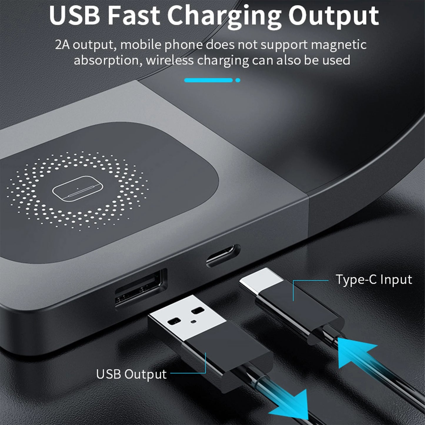 4-in-1 Magnetic Wireless Charger Stand