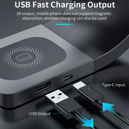 4-in-1 Magnetic Wireless Charger Stand